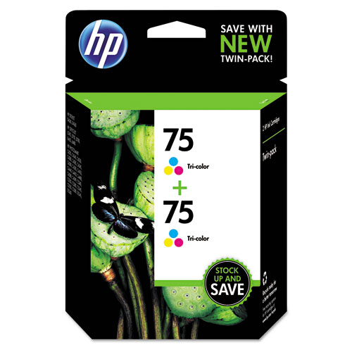 HP 75 Twin-Pack Tri-Color